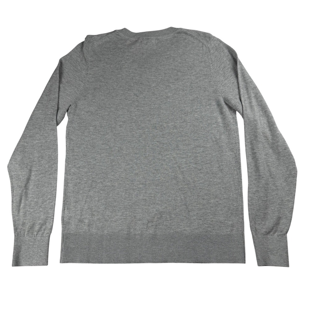 NWT Quince Women's Lightweight Cotton Crew Neck Sweater Heather Gray Medium - Picture 6 of 10